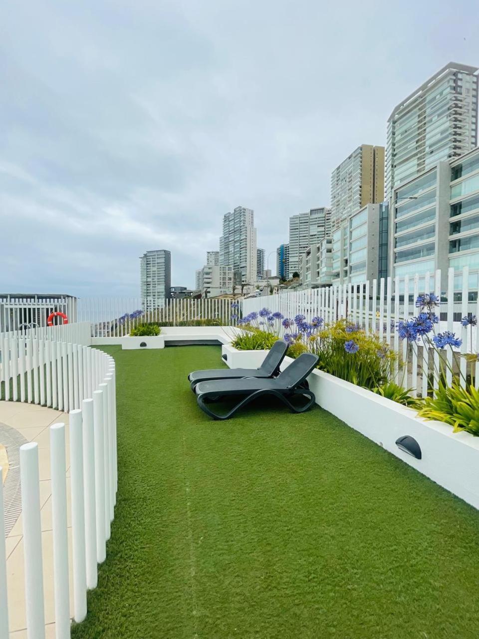 Ferienwohnung Terrazas De Cochoa Vina del Mar Exterior foto