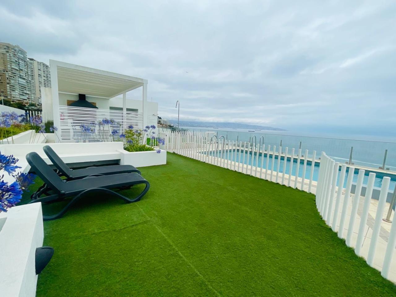 Ferienwohnung Terrazas De Cochoa Vina del Mar Exterior foto